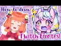 Tutorial How to draw Twitch Emotes