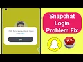 Fix Snapchat Check Your Connection and Try Again Support Code C14A