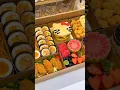 Make a giant bento box for go on a summer picnic with my sister #summer #picnic #bento