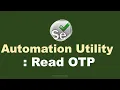 How to Automate OTP number using Selenium