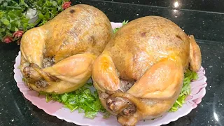 فراخ محشيه رز بالخلطه وسر التسويه المظبوطه بدون مبالغه عندي هنا 🤫👏👏