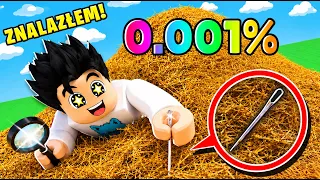 Znalazłem IGŁĘ W STOGU SIANA w Roblox!