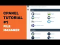 cPanel Tutorial How To Use cPanel File Manager To upload you website and Get Your Website Online