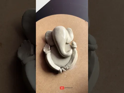 Ganpati making at home part - 1 #shorts #ganpati #youtubeshorts #ytshorts #viral #trending