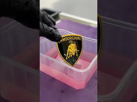 Removing a Lamborghini Sticker #shortvideo #viralvideo #youtubeshorts