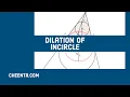 Lagu Dilation of Incircle to Excircle - Simulated | Math Olympiad Geometry | Diameter of Incircle Lemma