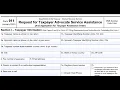IRS Form 911 walkthrough - ARCHIVED COPY