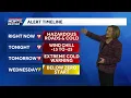 Winter storm moves out of Cincinnati dangerous cold settles in