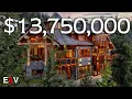 Inside This 13 750 000 Whistler LUXURY Ski Chalet - EV Exclusive