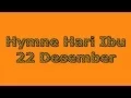 Download Lagu Hymne Hari Ibu