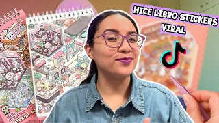 Hice mi libro de stickers casero desde cero ✨ Decoré una mini casa aesthetic ✎ ✄ Craftingeek