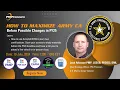 How to maximize Army CA for project management certifications in FY24 to finish a cert in FY25