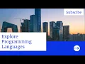 Exploring Programming Languages What type of Software Can they Create