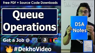 C Code For Circular Queue Operations on Circular Queue in Hindi