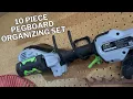 10 Piece Heavy Duty Pegboard Hooks Review for Organizing the Garage