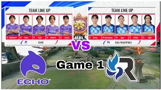Download Echo vs RSG Game 1 - MPL PH Filipino Season 13 Week 5 #rsg #echo #mobilelegends MP3