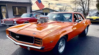 Test Drive 1969 Supercharged Chevy Camaro SOLD 35 900 Maple Motors