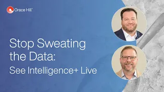 Stop Sweating the Data See Intelligence Live