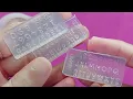 Alphabet silicone mold very small Alphabet Letters with uv resin