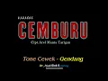 Lagu CEMBURU Tone cewek Karaoke gendang karo