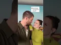 Lagu David Corenswet and Rachel Brosnahan in a new TikTok about David's initials