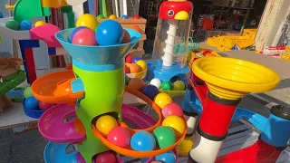 Marble Run Summer Festival ☆ Cooling Ball Rolling ASMR