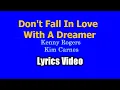 Download Lagu Don't Fall In Love With A Dreamer - Kenny Rogers and Kim Carnes (Lyrics Video)