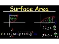 Surface Area of Revolution By Integration Explained Calculus Problems Integral Formula Examples