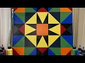 How to Make a Barn Quilt Square a Half Pattern Pattern for Beginners