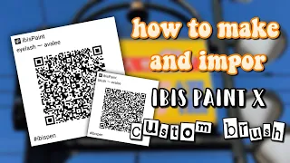  custom brush ibis paint x tutorial 