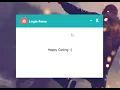 Custom title bar in Java Swing NetBeans IDE with source code