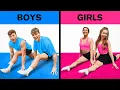 Download Lagu GIRLS vs BOYS! Who’s Better At Gymnastics?