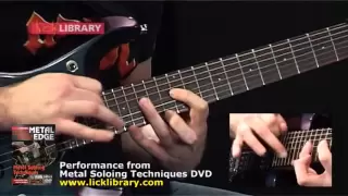 Download Andy James - Solo Performance - Metal Edge Soloing Techniques Guitar Lesson DVD Licklibrary MP3