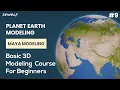 Maya Modeling Tutorial for Beginners - 3D Earth Modeling Tutorial in Maya 2022