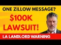 LA Landlords Are Getting Sued Over Zillow Messages What You Need to Know