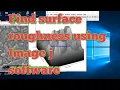 Surface roughness From SEM image using image J