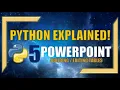 Create PowerPoint Presentations With Python Part 5