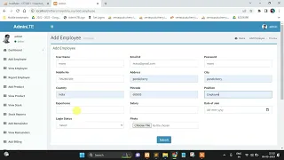 Inventory Management System using PHP MYSQL source code available free installation