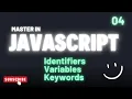 JavaScript Identifiers Variables Keywords Explained JavaScript Tutorial in Hindi 2025