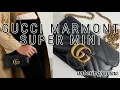 GUCCI MARMONT SUPER MINI REVIEW WHAT FITS WAYS TO WEAR IT