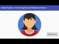How to make profile circular image view in sketchware Tutorial