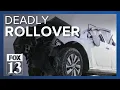 Man dies after rollover crash in Herriman
