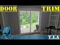 Installing door trim - casing jamb extensions and threshold