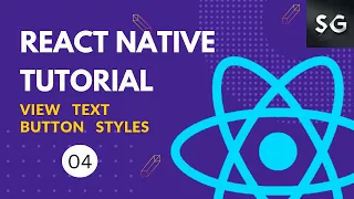 View Text Buttons Styles in React Native React Native Tutorial for Beginners