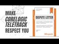 How to Dispute CoreLogic Teletrack Credit Report Fix Errors - I Dispute Repair Credit Fast