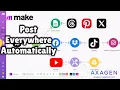 Download Lagu Full Social Media Automation 2025 | Instagram, YouTube, TikTok, X, Threads, Pinterest with Make.com