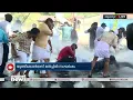 ഷാനവാസിനെതിരെ നടപടി ആവശ്യപ്പെട്ട് ആലപ്പുഴ നഗരസഭയിലേക്ക് യൂത്ത് കോൺഗ്രസ് മാർച്ചിൽ സംഘർഷം