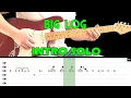 Lagu BIG LOG - Guitar lesson - Guitar intro (with tabs) - Robert Plant - fast \u0026 slow version