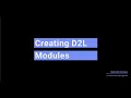 Creating Modules in D2L