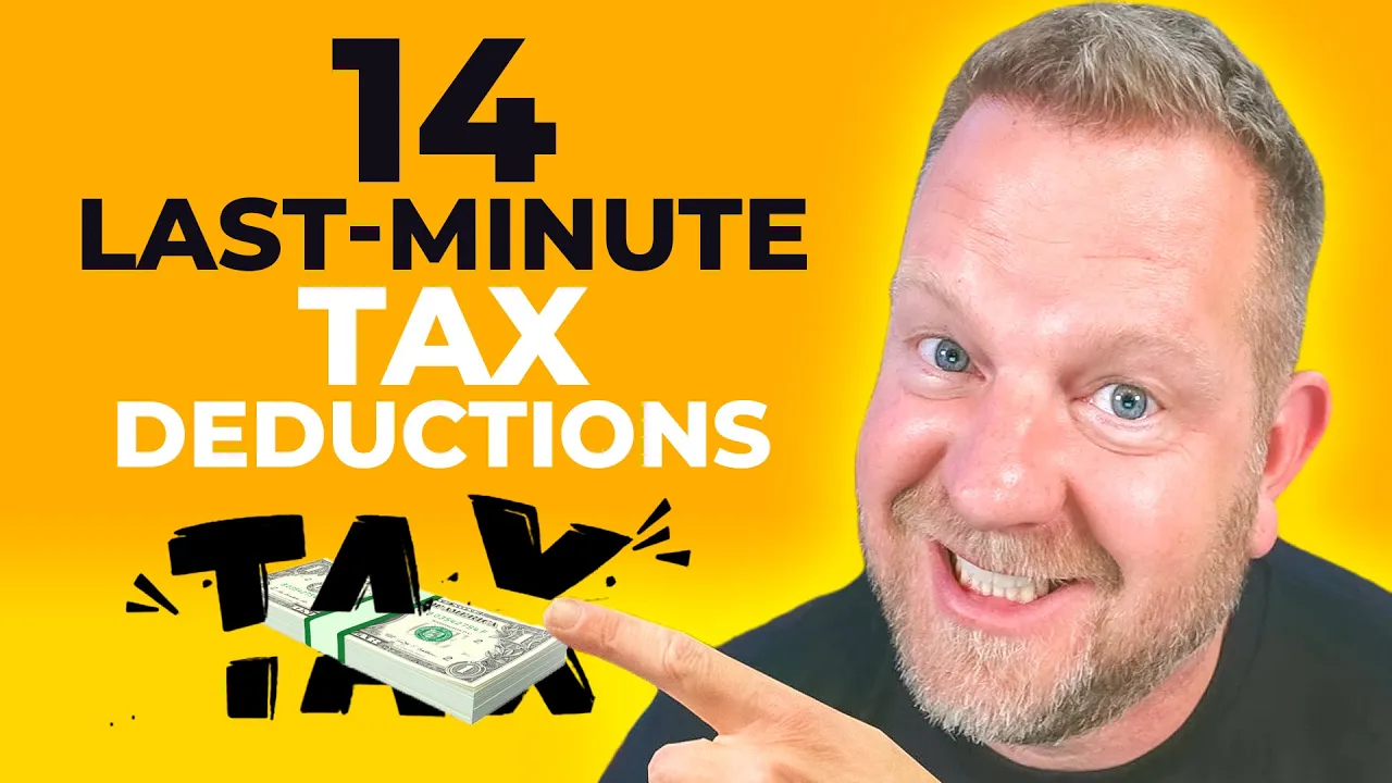 14 Last-Minute Tax Deductions You Don't Want To Miss